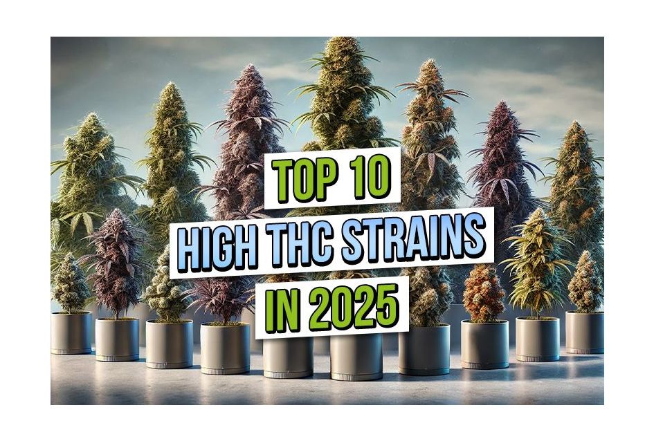 Top 10 High THC Strains This Year (2025 Edition)