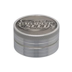 50mm 2p Paradise Seeds Grinder Logo Silver