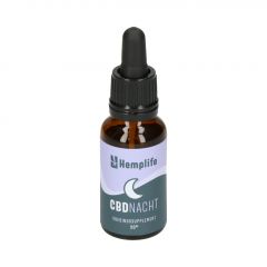 Hemplife CBD Nacht Olie 2% CBD 15MG Melatonine (20ML)