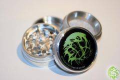 38mm 4p ASC Logo Silver Grinder