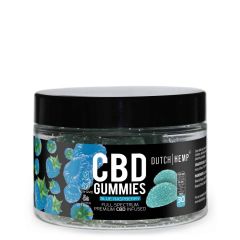 Dutch Hemp - CBD Gummies Full Spectrum 25mg Blue - Raspberry – Vegan + Sugar Free