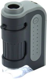 MicroBrite - Plus Pocket Microscope 60 - 120 x Led Lighted