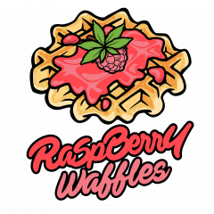 Raspberry Waffles (CBD) - 5PACK