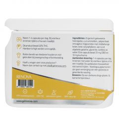 CBD Capsules 25MG with Curcuma