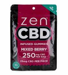 Zen CBD Mixed Berry 10 PACK (250mg)