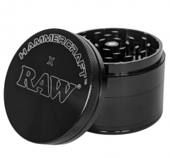 Hammer Craft x Raw Aluminium Grinder - 4 part - 63mm