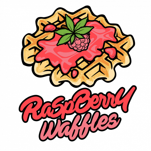 Raspberry Waffles (CBD)