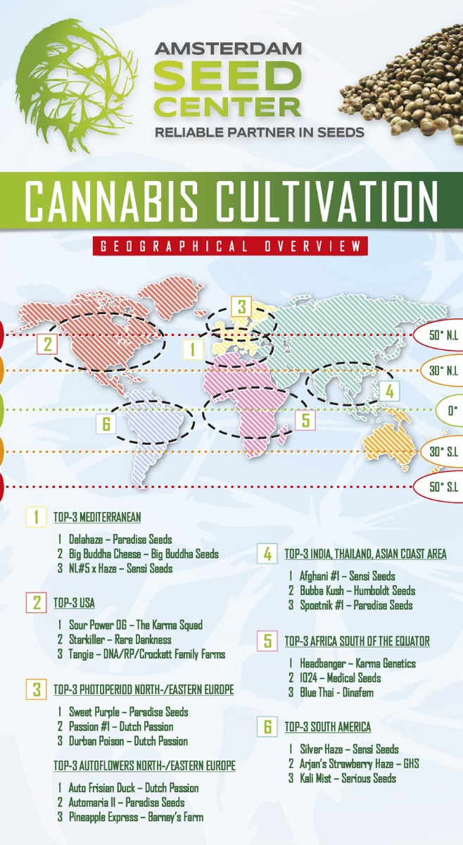 Cannabis Cultivation Geographical Overview